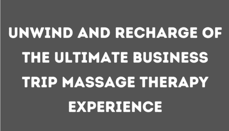 Massage Therapy